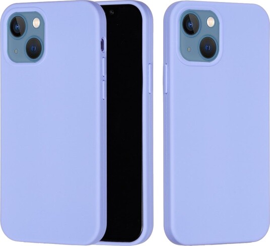 Trolsk Mobildeksel Myk Silikon Svart (iPhone 15) Lilla