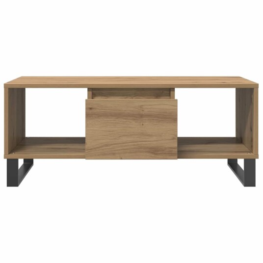Salongbord artisan eik 90x50x36,5 cm konstruert tre 8721158445827