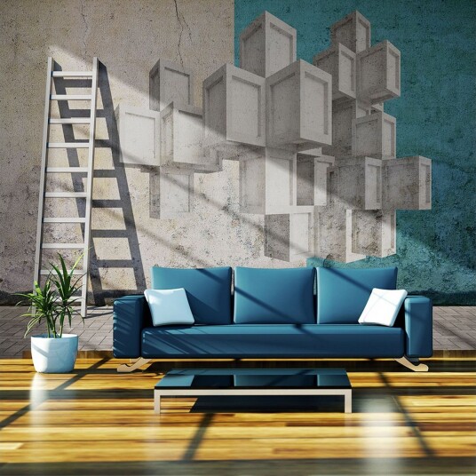 Fototapet Concrete Blocks 300x231 - Artgeist sp. z o. o.