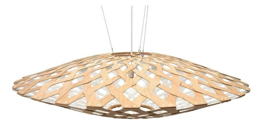 David Trubridge - Flax Pendel Ø150 Hvit 1 side
