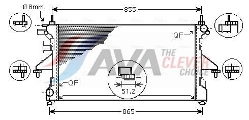 Radiator AVA Clever Choice FT2398