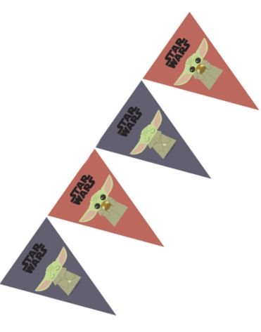 Star Wars: The Mandalorian Baby Yoda Vimpelbanner 2,3m Star Wars: The Mandalorian Baby Yoda Vimpelbanner 2,3m