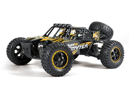 Blackzon Smyter DB 1/12 4WD Elektrisk Ørkenbuggy Gul