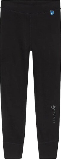 ISBJÖRN of Sweden Husky Longjohn Baselayer Kids   Black   110/116