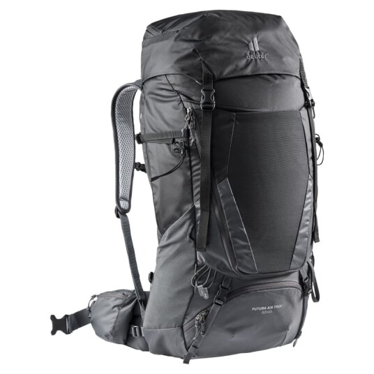 Deuter Men's Futura Air Trek 50+10 OneSize, Black-Graphite Deuter Men's Futura Air Trek 50+10 OneSize, Black-Graphite