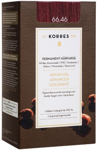 Korres Argan Oil Advanced Colorant 66.46 Intense Burgundy Red