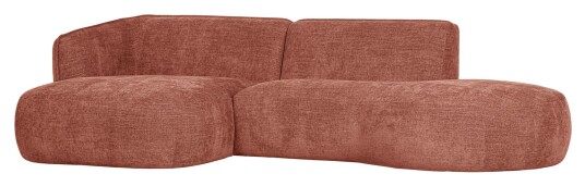 WOOOD Polly Sofa m. chaiselong, Venstre, Pink Unoliving WOOOD Polly Sofa m. chaiselong, Venstre, Pink Unoliving