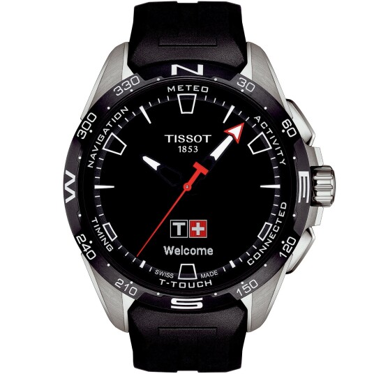 Tissot T-Touch Connect Solar T1214204705100 - Herre - 47 mm - Hybrid - Kvarts urverk - Safirglass Tissot T-Touch Connect Solar T1214204705100 - Herre - 47 mm - Hybrid - Kvarts urverk - Safirglass