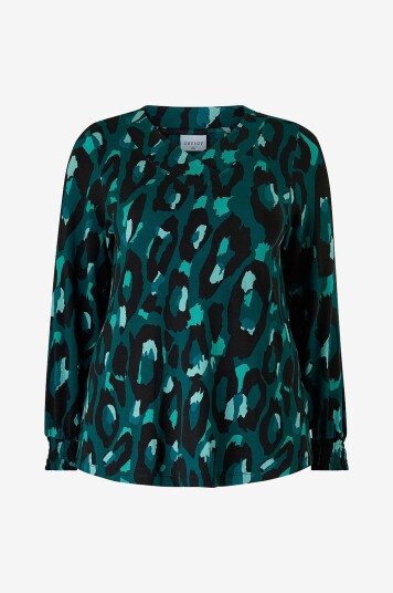 Zhenzi Bluse zhTina 1108 Grønn