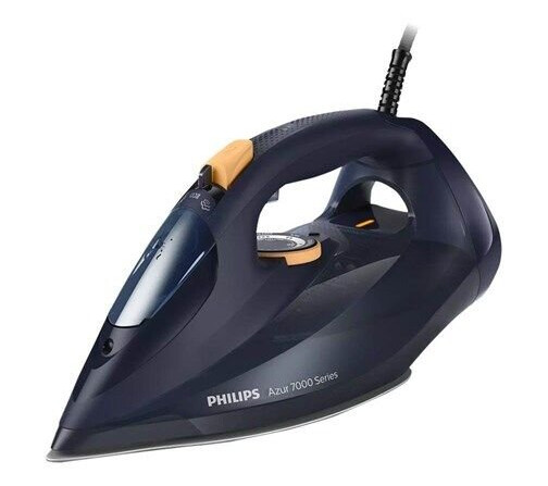 Philips Dampstrykejern Azur 7000 Series DST7060 - steam iron - sole plate: SteamGlide Elite Philips Dampstrykejern Azur 7000 Series DST7060 - steam iron - sole plate: SteamGlide Elite