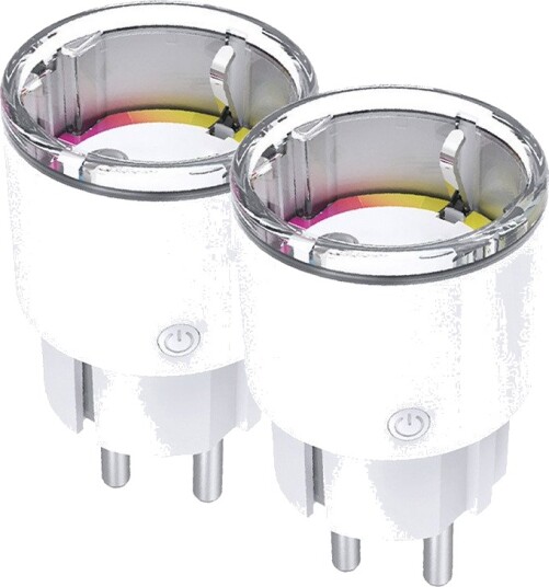 Gosund Ep2-z Zigbee Smartplugg (type F) - 10a - 2-pakning