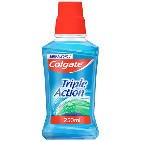 Colgate Munnvann Triple Action 250 ml.