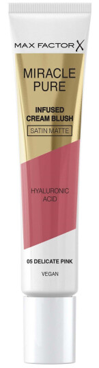 Max Factor Miracle Pure Infused Cream Blush 05 Delicate Pink 15ml Max Factor Miracle Pure Infused Cream Blush 05 Delicate Pink 15ml
