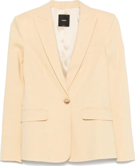 Pinko Dame Jakker Gul XL, Pinko Dame Jakker Gul XL,