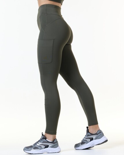 Bumpro Hero Cargo Tights Military Green - M