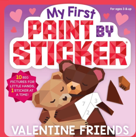 My First Paint by Sticker: Valentine Friends