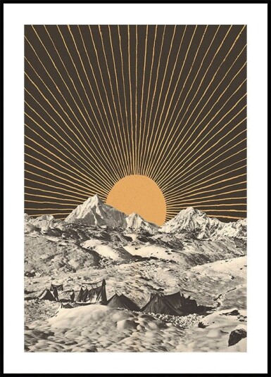 Mountainscape Nº6 Plakat Plakat / 30x40cm