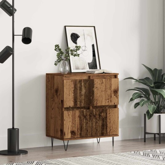 Serviesskap Brun 60 x 35 x 70 cm Konstruert tre