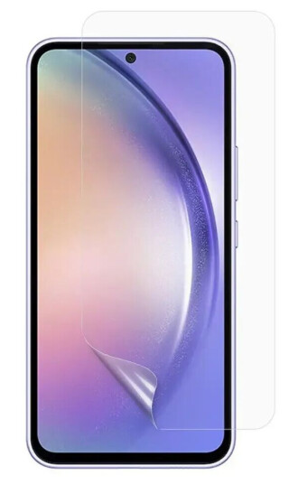 INCOVER Samsung Galaxy A55 PET Skjermbeskyttelsesfilm - Gjennomsiktig