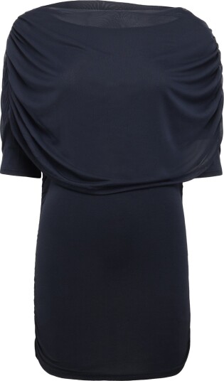 Object Objdina 2/4 Boatneck Cape Top E Tne 26 Navy L
