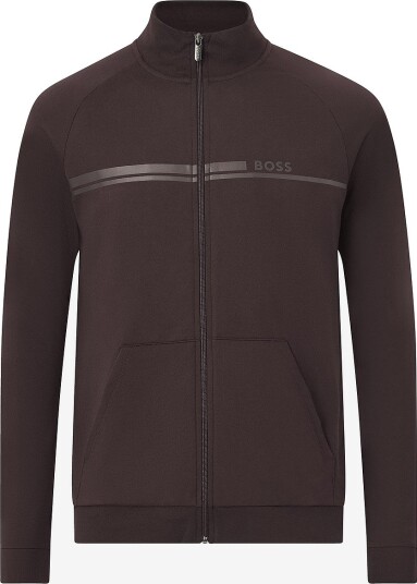 BOSS Collegegenser Authentic Jacket Z Brun BOSS Collegegenser Authentic Jacket Z Brun