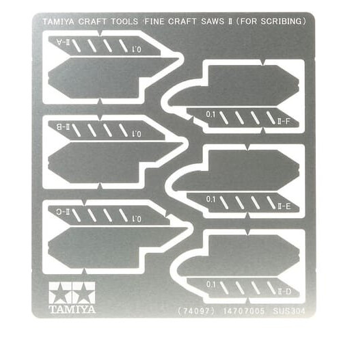 Tamiya Fine Craft Saws II (for Scribing)