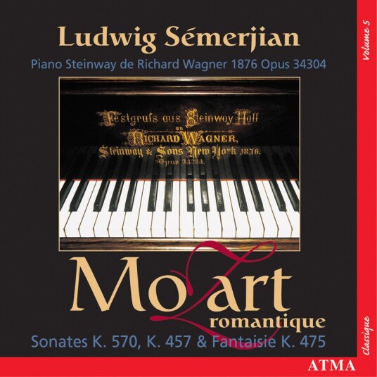 Ludwig Sémerjian Mozart Romantique CD