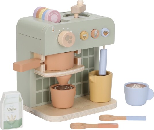 Little Dutch Little Dutch - Coffeemachine Fsc - Green - ONE SIZE Little Dutch Little Dutch - Coffeemachine Fsc - Green - ONE SIZE