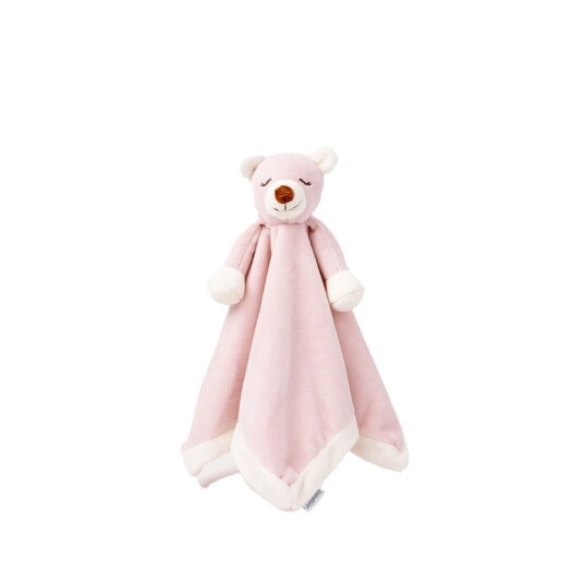 Teddykompaniet Diinglisar  Teddybjørn Koseklut Misty rose