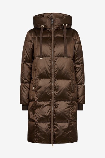 MOS MOSH Dunfrakk mmNova Metallic Down Jacket Brun