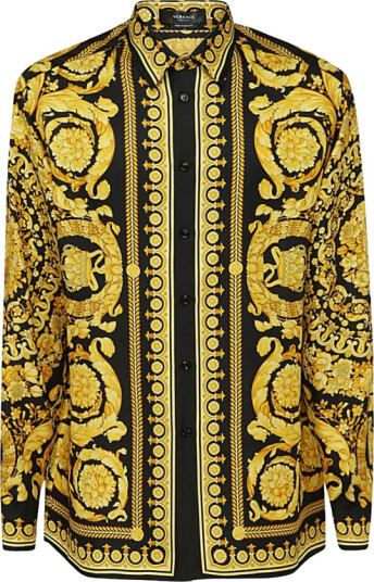 Versace Herre Skjorter Flerfarget 4XL,