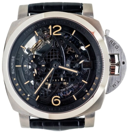 Panerai Herreklokke PAM00920 Luminor Skjelettkuttet/Lær Ø50 mm