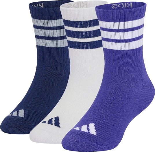 Adidas Performance Sokker 3 pack Ren Purple/Light Grey Hea Adidas Performance 19/21 Sokker Hvit Lilla Marineblå