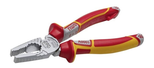 Nws Combimax Vde, Stål, Röd, Gul, 205 Mm, 305 G, Tyskland, 6 Styck Nws Combimax Vde, Stål, Röd, Gul, 205 Mm, 305 G, Tyskland, 6 Styck