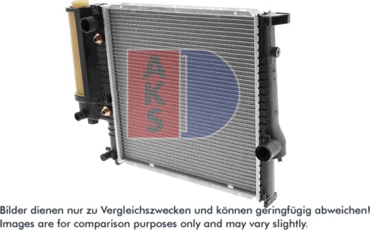 AKS DASIS 050980N Radiator motorkjøling