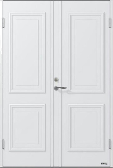 Tofløyet Ytterdør NorDan Venus 834PG BxH: 130x200 cm, Venstre, Hvit NCS S-0502-Y