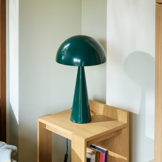 Hübsch Mush bordlampe mørkegrønn metall høyde 50 cm Stue 50 Grønn Hübsch Mush bordlampe mørkegrønn metall høyde 50 cm Stue 50 Grønn