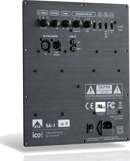 XTZ Sub Amp SA-1 ICE Edge Plateforsterker XTZ Sub Amp SA-1 ICE Edge Plateforsterker