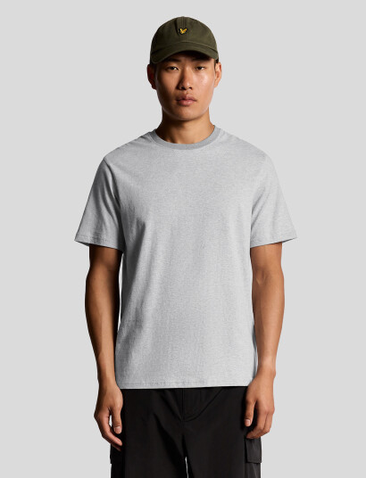 Lyle & Scott Half Raglan T-Shirt - Grey - S