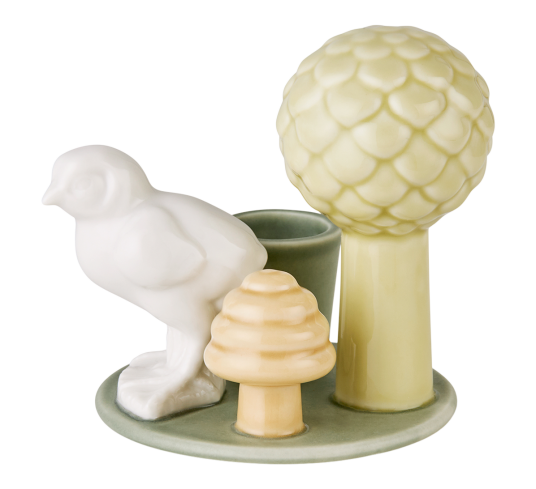 Dottir Sweet Stories lysestake kylling h9 cm sage Dottir Sweet Stories lysestake kylling h9 cm sage