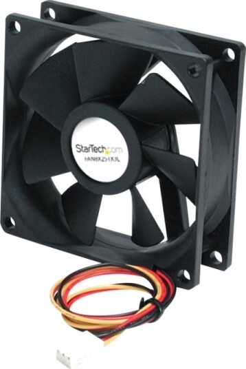 Startech 80X25mm Ball Bearing Quiet Computer Case Fan W/ Tx3 Connector 3 Pin Case Fan Tx3 Fan Computer Case Fan Fan8x25tx3l Systemviftesett 80mm Startech 80X25mm Ball Bearing Quiet Computer Case Fan W/ Tx3 Connector 3 Pin Case Fan Tx3 Fan Computer Case Fan Fan8x25tx3l Systemviftesett 80mm