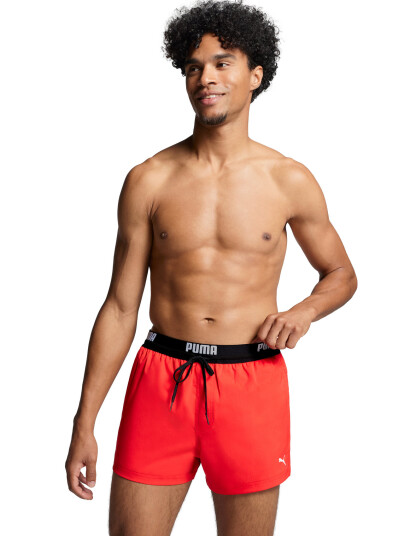 Puma Swim Puma Swim Men Logo Short Shorts 1P - Red - XS Puma Swim Puma Swim Men Logo Short Shorts 1P - Red - XS
