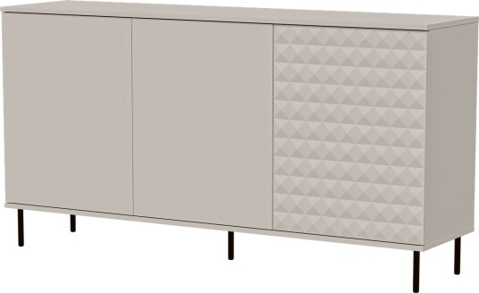 skap NO_BRAND Kommode LEO 160 beige -