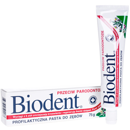 Periodontitt Tannkrem BIODENT Periodontitt 75g