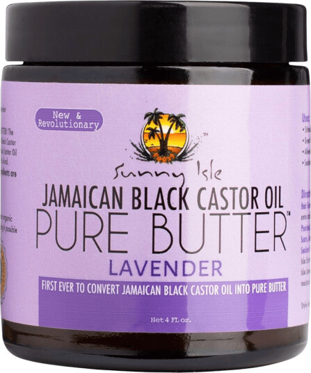 Sunny Isle Lavender Jamaican Black Castor Oil Pure Butter Lavende
