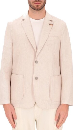 Distretto12, Herre, Jakker, Beige, L,