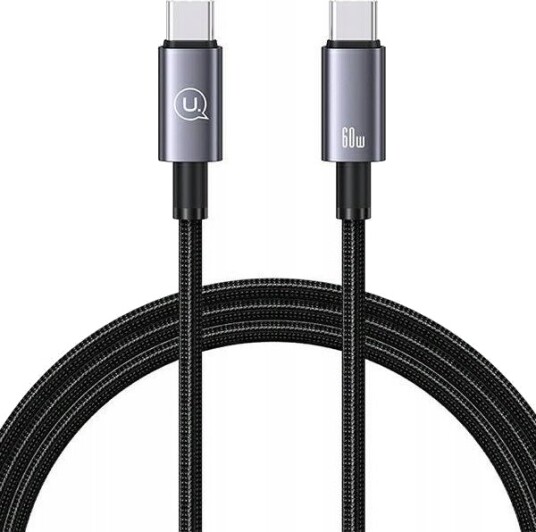 Usams-Kabel Usb-C Til Usb-C 60W 1,2 M Hurtiglading Sj661usb01 Us-Sj661