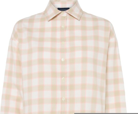Lexington Clothing | Oversized Organic Cotton Check Flannel Shirt | M