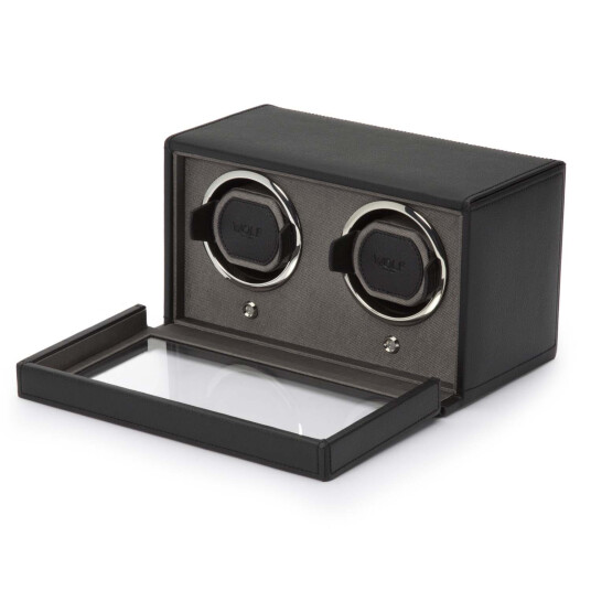 WOLF Cub Double Winder With Cover Black