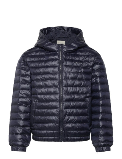 GANT Shiny Light Padded Jacket - Navy - 176 GANT Shiny Light Padded Jacket - Navy - 176